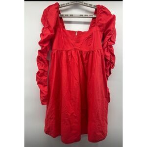 Free People Lindsay Rose Babydoll Dress‎ Size  XS NWOT